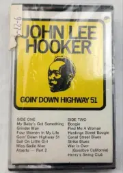 New Sealed - Goin' Down Highway 51 by John Lee Hooker Cassette Tape