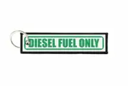 Keychain key ring biker tag car motorcycles diesel fuel only r1