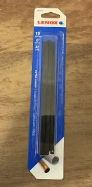LENOX 6" 32 TPI Scroll Saw Mini Hacksaw Blades - 10 Pack