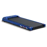 38cm Belt BLACK LORD Electric Treadmill Walking Pad Under Desk Fitness Remote Control (Blue)