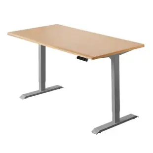 【空間特工】FUNTE電動升降桌-180x80cm四方桌板 二節式升降 電腦桌 辦公桌