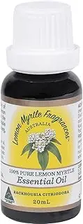 Lemon Myrtle Fragrances 100 Percent Essential Lemon Myrtle Oil, 20 Milliliter
