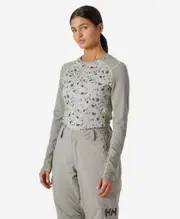 WOMENS LIFA MERINO MIDWEIGHT GRAPHIC, Terrazzo | Helly Hansen AU