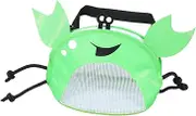 Kisangel Crab Shaped Mesh Collecting Bag for Lightweight Beach Pouch for Easy Treasure Pickup User Friendly Design for Outdoor Adventures for Shells