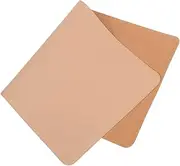 Gogogmee Dual Sided Desk Pad Large Non Slip PU and Cork Mat for Office Home Elegant Desk Blotter Protector with Convenient Strap Design