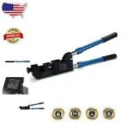 Heavy-Duty Dieless Crimper with Extended Handles for Battery and Welder Wires