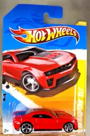2012 Hot Wheels #9 New Models 9/50 '12 CAMARO ZL1 Red Variant w/Chrome MC5 Sp