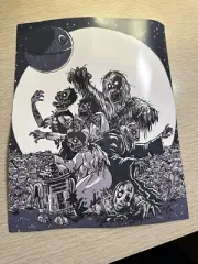 Star Wars Zombies 8x10 Art Print by Fredrik Eden (Nerd Block Exclusive)