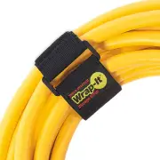 Super-Stretch Straps - 12" (8 Pack) - Elastic Hook and Loop Cinch Straps