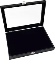 [shjxi] Pin Display - Pin Display Board,Trading Box Frame Organizer for Beach Tags, Brooches, Jewelry, Wall and Tabletop Storage