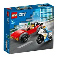 在飛比找家樂福線上購物網優惠-【LEGO樂高】警察摩托車飛車追逐