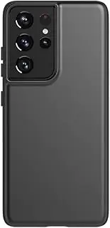 tech21 EvoSlim Phone Case for Samsung S21 Ultra 5G with 8 ft. Drop Protection - Charcoal Black