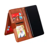 Wallet Flip Zipper Case for Huawei P40 PU Leather Phone Bag Cover