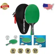 High Spin Table Tennis Racket Set - Perfect for Beginners to Pros With Case