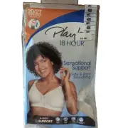 NWT Playtex 18 Hour Bra, Back Close, 40B
