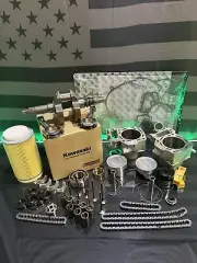 Kawasaki Teryx LE 4 800 Complete Engine Motor Rebuild Kit + Service Manual