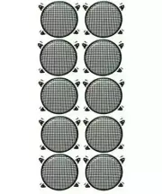 10 XP Audio 15" Subwoofer Metal Mesh Cover Waffle Speaker Grill Protect Guard DJ