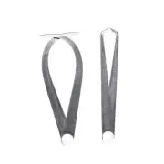 Pair Inside Outside Caliper Stainless-Steel Firm Friction Joint Measuring Tool