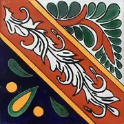 40 PCS Talavera 6X6 Handmade Ceramic Tile Mexican C172