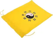 Outanaya Small Drawstring Bag with Bagua Print Lightweight Sports Backpack for Travel Camping and Outdoor Activities Durable Design for Men and Women
