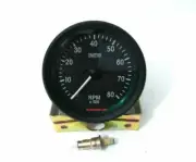 Smiths replica Tachometer clockwise mechanical Black Bezel ME