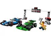 [LEGO] F1 Grid with VCARB & Sauber Race Cars
