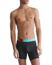 Calvin Klein Pride This is Love Colorblock Micro Low Rise Boxer Briefs Men's MED