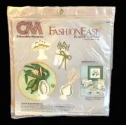 Vegetable Fridge Magnets Kit 1982 Vtg Embroidery Columbia Minerva Fashion Ease