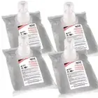 Health Guard 68610 Foaming Luxury Hand Soap D&FF, 1000 mL Refill Bag, Clear (x4)