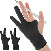 Artist Drawing Glove Digital Art Glove Two Finger Digital Drawing Glove Palm Rejection Drawing