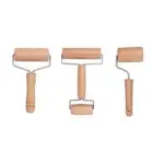 Manual Hand Dough Roller Kitchen Tool Dough Roller New Wood Rolling Pin