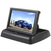 5" TFT LCD Foldable HD Screen Monitor for Car Rear View Reverse Backup Camera