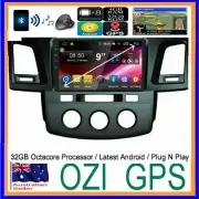 for TOYOTA HILUX 2013-14 GPS BLUETOOTH HEAD UNIT APPLE CARPLAY ANDROID AUTO +CAM