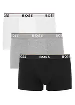 Boss Stretch-cotton Boxer Trunks - set of Three - Multicoloured - S S