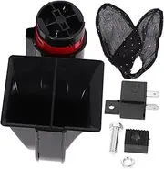 iplusmile Electric Horn for Vehicles Loud Train Horn for Trucks Motorcycles Easy Installation Durable Design for Car Truck Upgrades