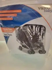 Valco Rain Cover for Snap Duo and NEO Twin Strollers, Wind And Rain Cover, New