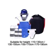 6x Karate Sparring Gear Taekwondo Chest Pad for Adults Kids Boxing Equipment