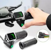 Electric Bike Throttle 36V/48V Accelerator E-bike/Scooter With Switch Display
