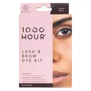1000Hour Lash & Brow Dye Kit Brown Black each