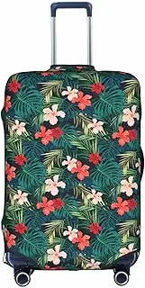 [FSCEV] Hawaiian Summer Suitcase Cover Travel Suitcase Travel Luggage Protector Fashion 18-32 Inch, white, M