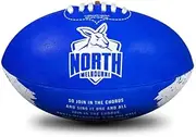 Sherrin AFL North Melbourne Song Football, Size 2