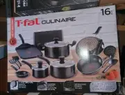 16 Piece T-Fal Cookware Set BRAND New Factory Sealed