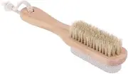 Vaguelly 1Pc Double Sided Pumice Brush Foot Scraping Plate Exfoliating Rock Foot File for Callus Removal Portable Care Tool for Smooth Skin