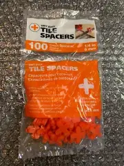 Tavy Basix Cross Tile Spacers 1/4in 6mm 100pc Pack Brand New