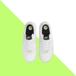 【NIKE 耐吉】休閒鞋 nike Air Force 1 07 LX 螢光綠 白綠 夜光 笑臉 女休閒鞋 女鞋 CT3228-100