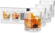 Viski Reserve Milo Crystal Tumblers Set of 4