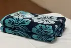 2 Piece Soft & Huge Beach Towels- Hibiscus Flowers