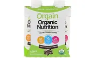 Orgain Organic Nutrition All In One Nutritional Shake - Creamy Chocolate Fudge, 4 Pack