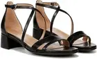 Naturalizer Womens June Strappy Low Block Heel Dress Sandal