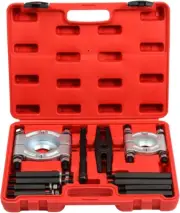 GEARTRONICS 14-Pack Bearing Puller Set, 5 Ton Capacity Bearing Separator, Pin...
